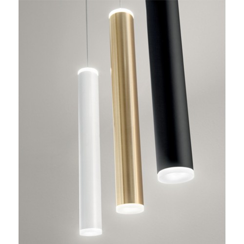 LED závěsné svítidlo Prado 3685-40-101 Fabas Luce, 6,5W, černá