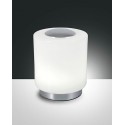 LED stolní lampa Simi 3257-30-138 Fabas Luce - chrom