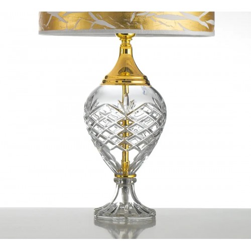 Stolní lampa klasická Belle Epoque 3010/1LU-OL Cremasco - leštěná zlatá