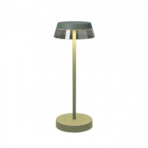 LED stolní lampa Iluna, zelená