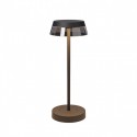 LED stolní lampa Iluna 90312 nabíjecí Redo Group - matná černá