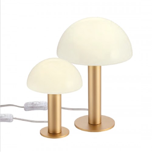 Stolní lampa moderní Lumien 01-2477 Redo Group - matná zlatá