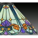 Stolní lampa Tiffany KT0190-1+PBLM11