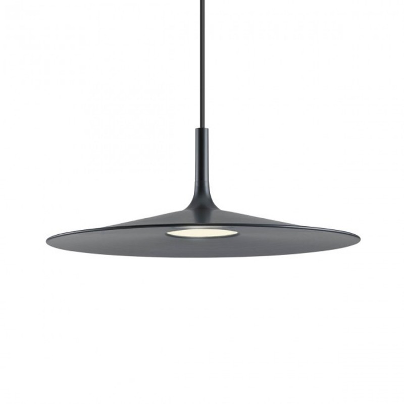 LED závěsné svítidlo Kai, černá, 25 W Redo Group, Ø 550 mm 