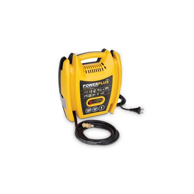 Kompresor elektrický, 1100 W, Powerplus Kompresor elektrický, 1100 W, Powerplus