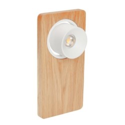 LED nástěnné svítidlo Beebo S, dub