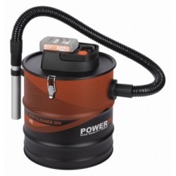 Separátor / vysavač popela akumulátorový, 20 l, bez aku, Powerplus DP