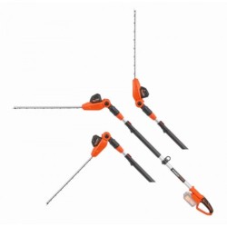 Nůžky na živý plot akumulátorové teleskopické, 600 mm, bez aku, Powerplus DP