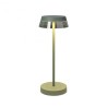 LED stolní lampa Iluna, zelená